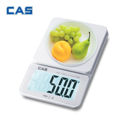 카스 디지털 주방 전자저울 K18  최대1kg (0.1g단위)